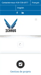 Mobile Screenshot of groupeicarus.com